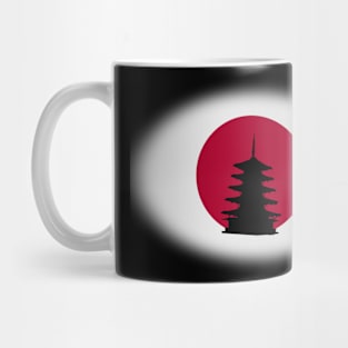 Mystic Fortress: Japanese Castle Mug